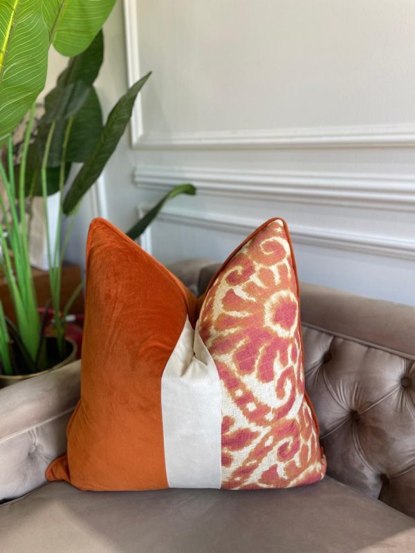 Mixed Orange Cushion